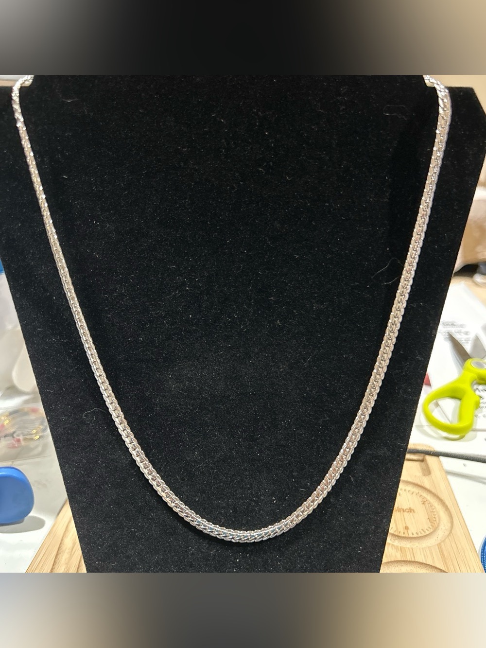 Sterling silver 925 chain necklace (unisex)